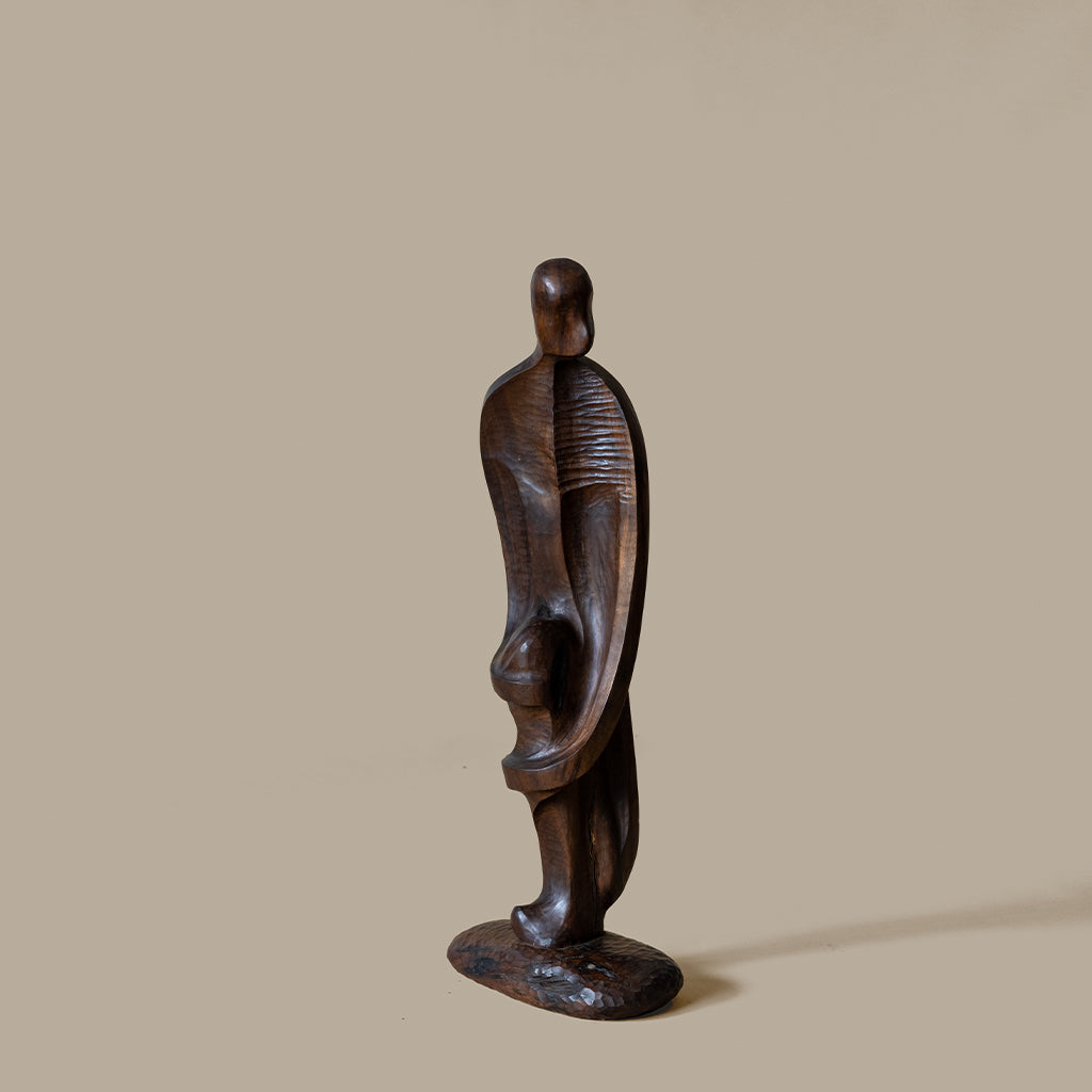 Handicraft abstract wooden ornaments
